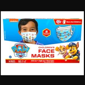 COPY - COPY - NIB Disposable Paw Patrol Face Mask…
